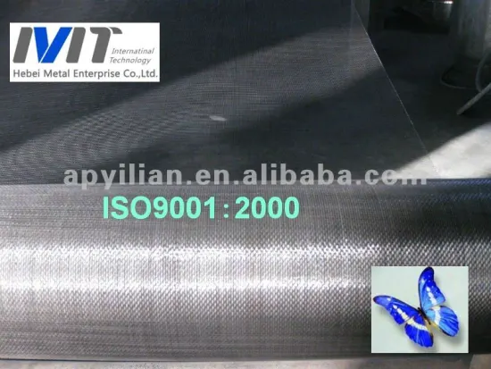 MT 18/16 blue epoxy coated iron wire mesh as screen wire mesh