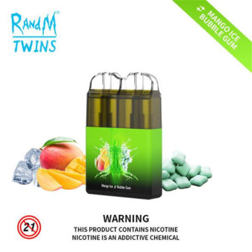 RANDM TWINS 2IN1 LED LIGHT DISPOSABLE VAPE POD