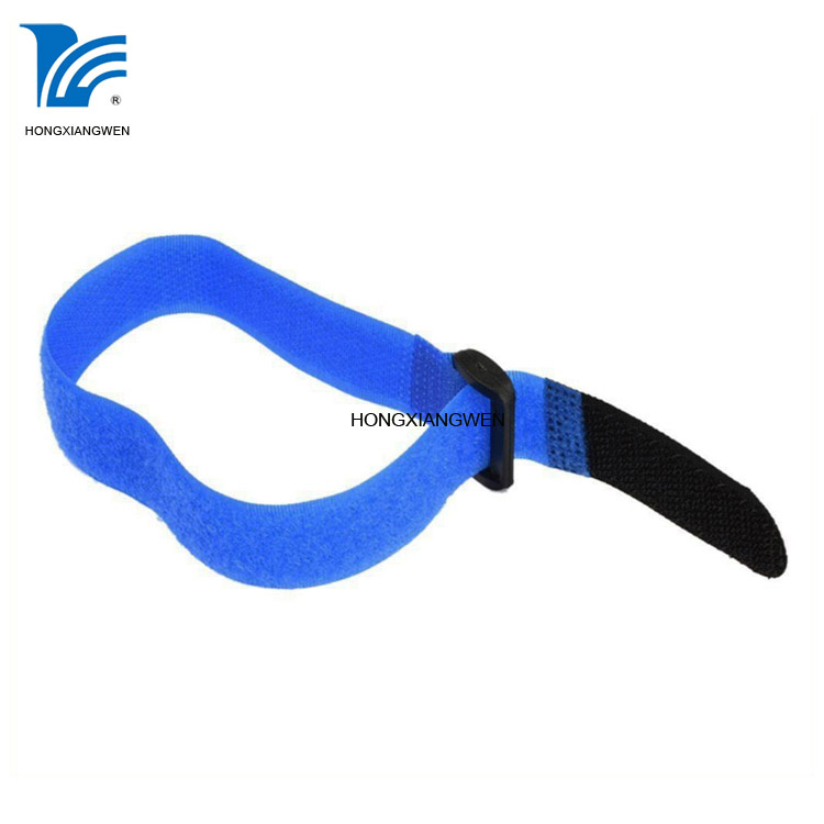 Reusable Nylon Hook Loop Cable Ties With Buckle