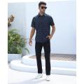 Camisa floral de algodón Elena Maxi Camisa floral negra hombre hombre