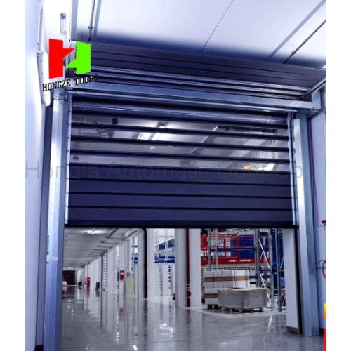 Garage Aluminum Alloy Turbine Hard Fast Shutter Door