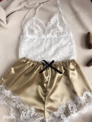 2020 Women's Silk Pajama Set