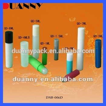RECYCLE NATURE COLOR COSMETIC PLASTIC ROLL ON EMPTY PACKAGING AND BOTTLE,FREE SAMPLE ROLL ON BOTTLE FOR PERFUME