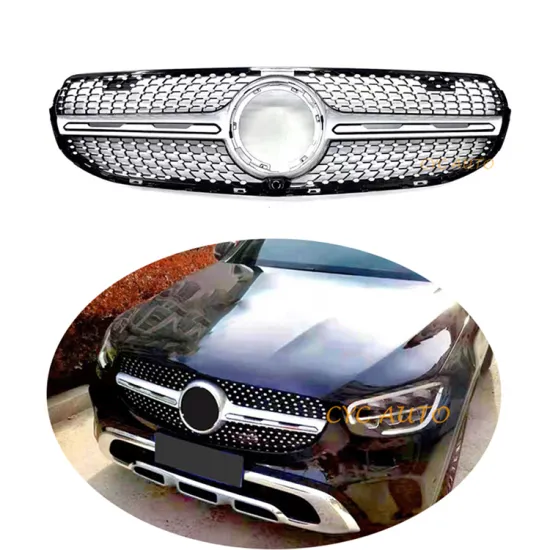 GLC63 Design Diamond Front Bumper Grille for Mercedes Benz GLC CLASS X253 2020-2022 GLC250 GLC200