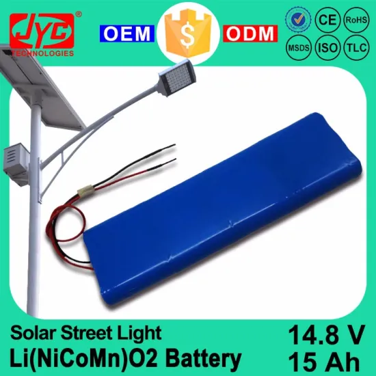 14.8V 15AH Solar LED Street Light Lithium Battery Can Work at -20 to 60 Degree Celsius