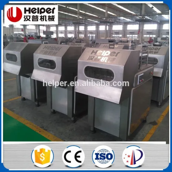 304 stainless steel automatic small frozen meat cutting machine