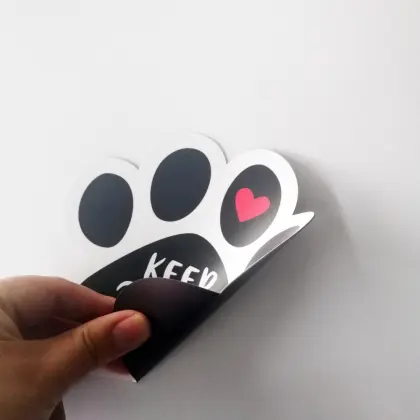 custom magnetic bumper car stickers