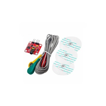 Module de capteur électrique musculaire: Kit de collecte de signaux RAW EMG pour Arduino