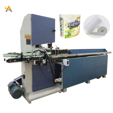 High Speed China Fully Automatic Toilet Paper Production Line / Bathroom Tissue Paper Roll Making Machine Price