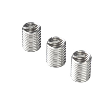 M2-M24 Stainless Steel 304 Tangless Spring Insert Screw Fastener with Natural Surface Thread Insert Carton Packing