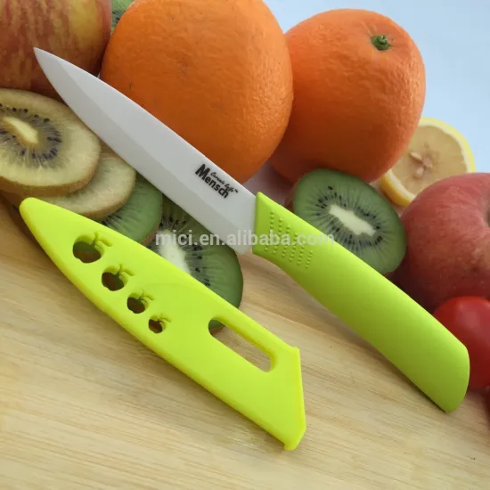 2016 Amazon best seller ceramic knife with pouch
