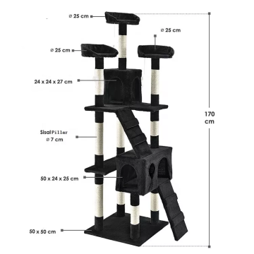 Supply Climbing Tree with Cat Scratching Post