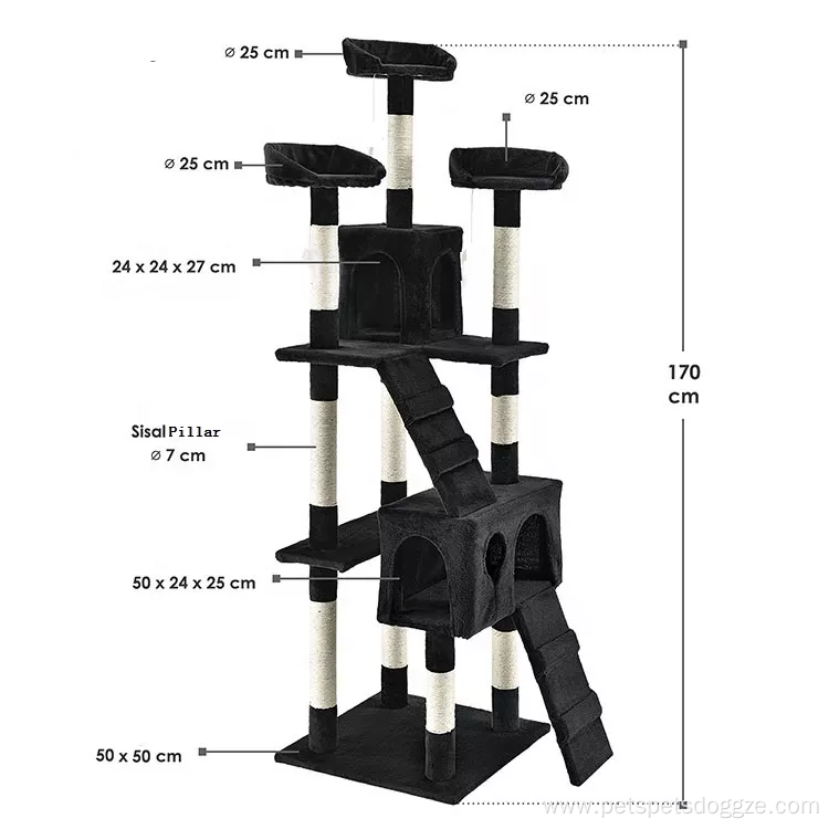 Supply Climbing Tree with Cat Scratching Post