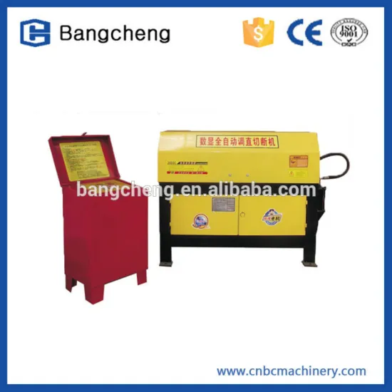 Bangcheng brand CNC steel bar straightening and cutting machine