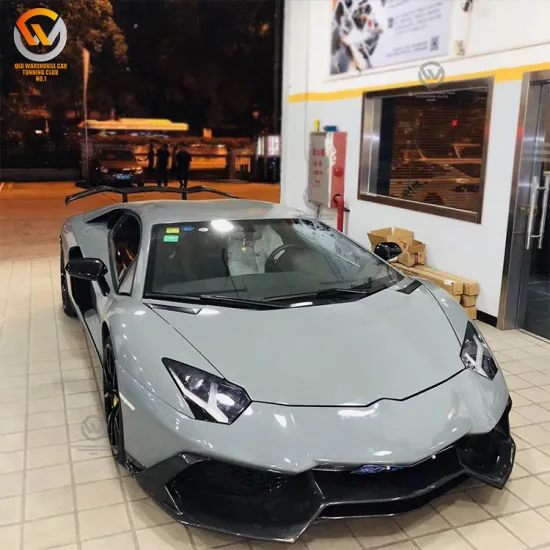 Carbon Fiber Aventador LP720-4 50th SV Bumpers and Body Kit