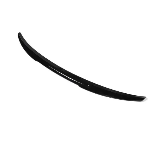 ABS Black Rear Wing V Style Boot Spoiler for Audi A3 S3 2014-2018