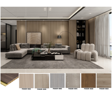 HOT Selling Interior Home Decoration PUR Laminated WPC Wall Panels