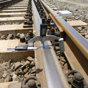 Digital Rail Profile Gauge for Rail Head Wear and Side Cut Measuring