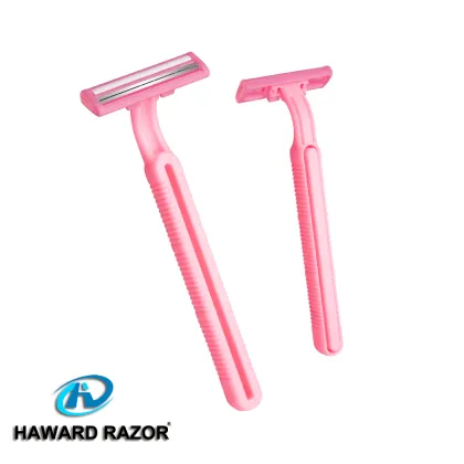 D208L hanging card pack twin blade disposable razor