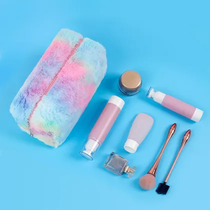 Velvet Custom Pouch Luxury Beauty Makeup Bag