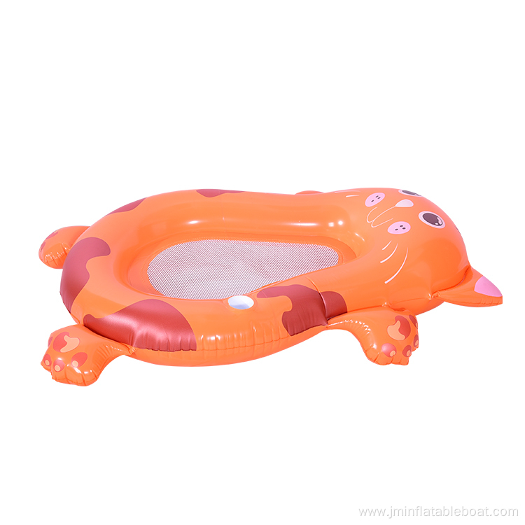 Wholesale High Quality inflatable Swimming cat mesh floats