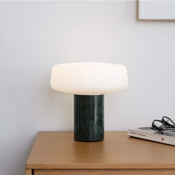 Lampada da tavolo decorativa moderna di lusso in marmo di lusso