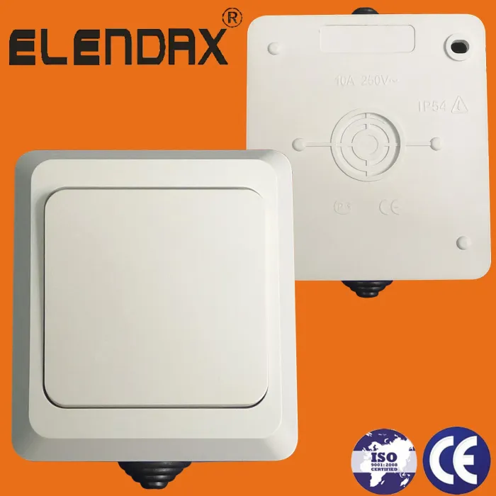 Toma Schuko de pared de superficie (S5010)