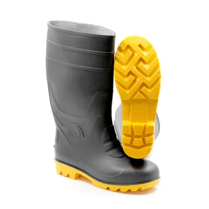 FT2003 Steel Toe Safety Boots with PVC Cap - CE Certified