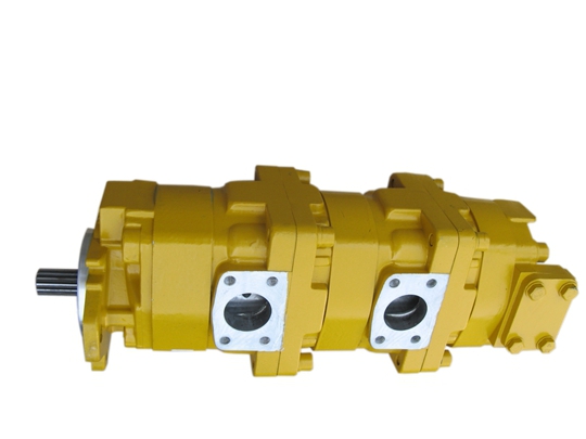 Bulldozer tandem hydraulic gear pump