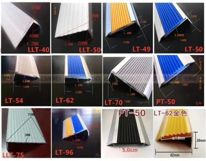 Ebro ceramic aluminium stair tile corner trims ceramic tiles trims