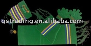 cap,scarf,gloves 3pcs suit
