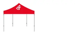 Commercial advertising folding canopy tent