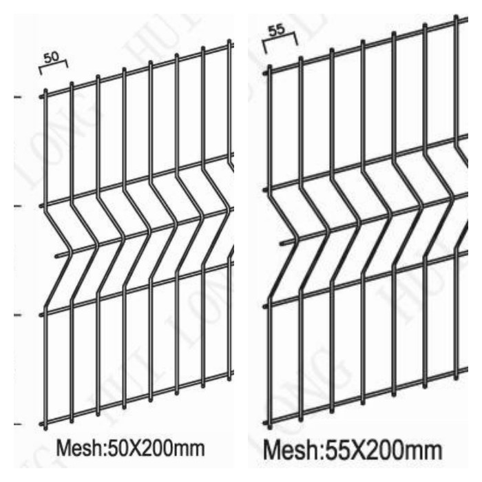 welded wire mesh fence