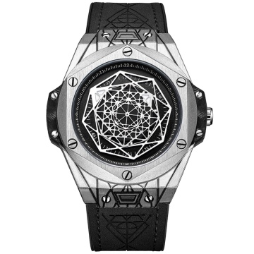 RUIMAS 533G: The Ultimate Luxury Quartz Men's Watch with Leather Strap - Waterproof and Popular
