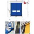 High Performance Cold Storage High Speed ​​Door