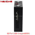 60 puertos USB Charger 600W Escritorio portátil