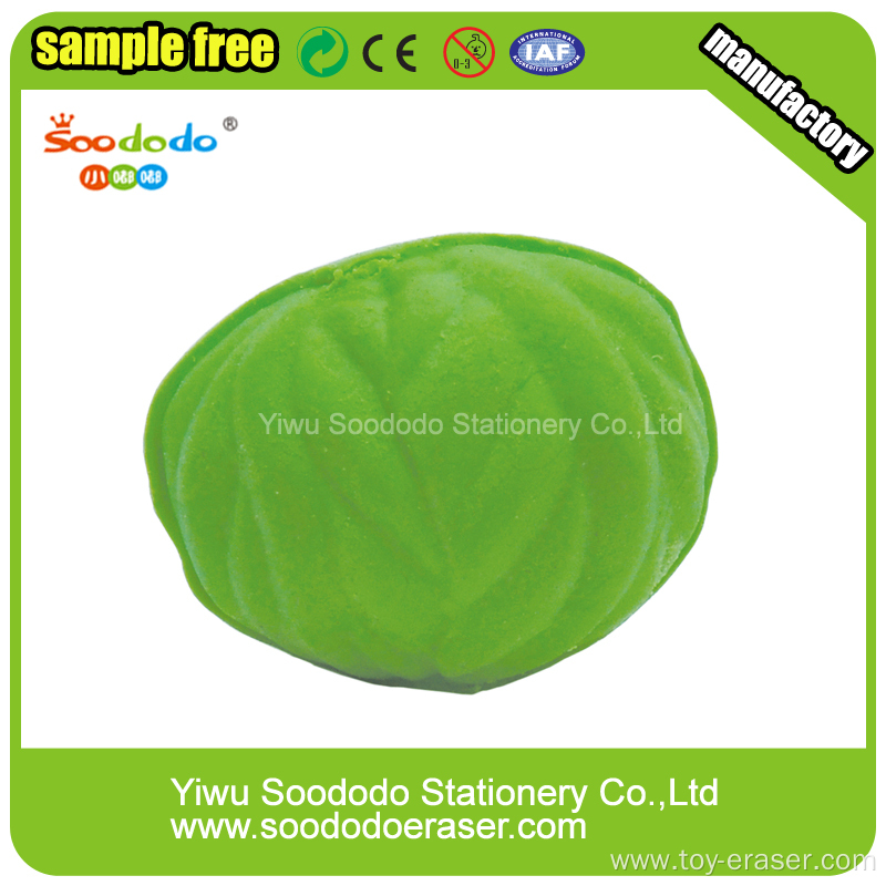 Cabbage vegetable creative Eraser,dry erasers