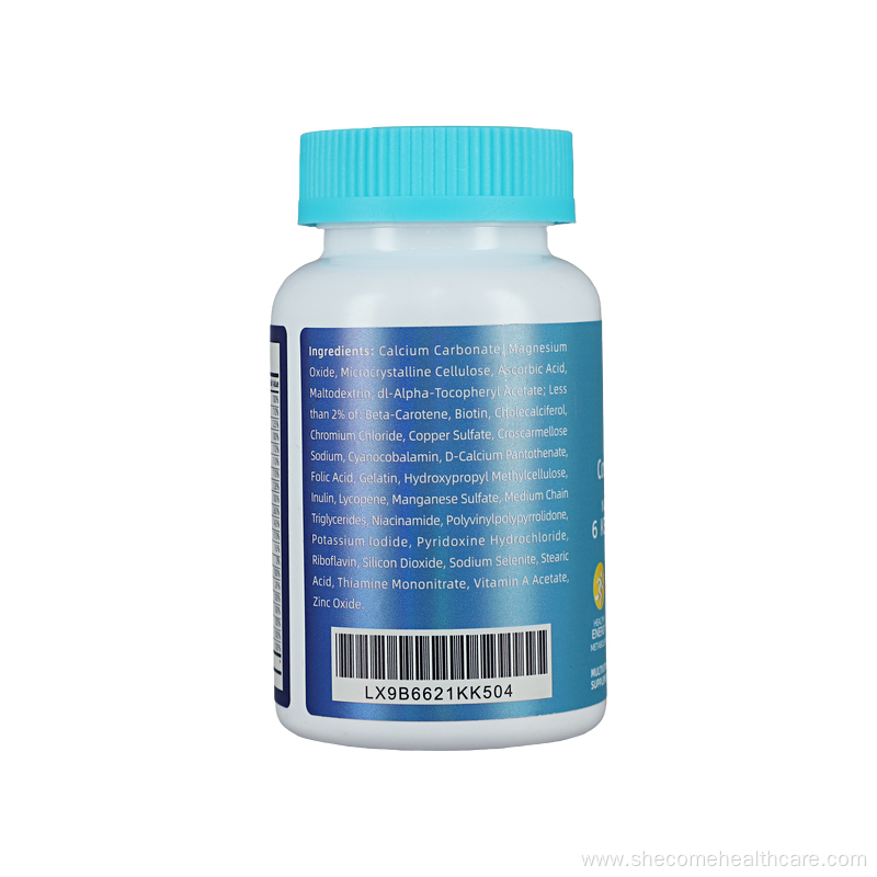 Men Multivitamin Non-GMO Gluten Free Vitamin supplement