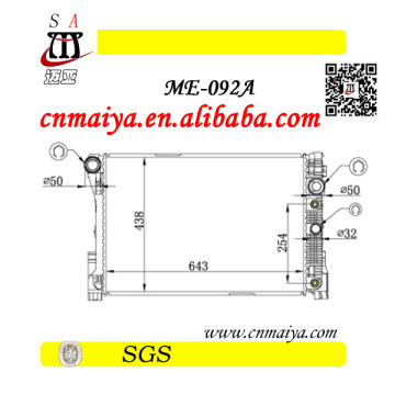 car parts for aluminum radiator