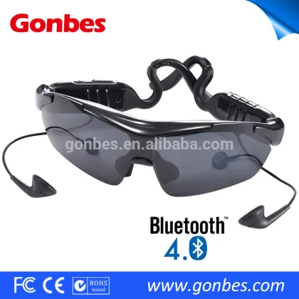 top quality bluetooth sun glasses UV 400 & CE FDA driving glasses running sport sunglasses