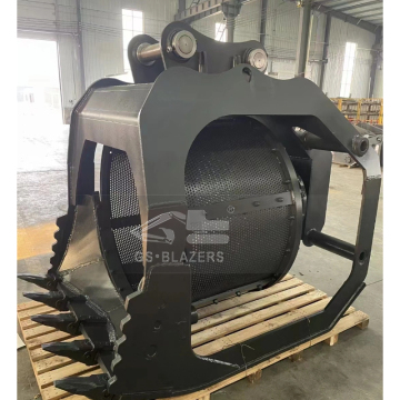 Seau à écran rotatif pour les excavateurs 6-40ton