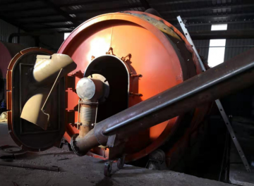 tires recycle to fuel machinery