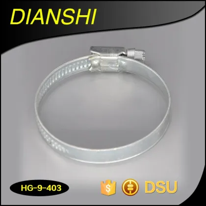 9mm International Approvals durable modeling large stainless steel hose clamps