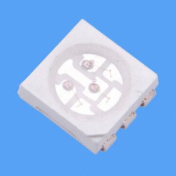 PLCC-6 5050 SMD LED in Blue Color, 2.8 to 3.5V Input Voltage