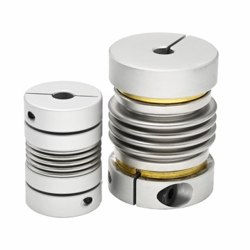 Factory Direct High Quality Flexible Bellows Shaft Coupling for Servo Motor