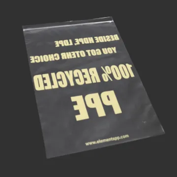 printed logo global recycled clothing packing bags