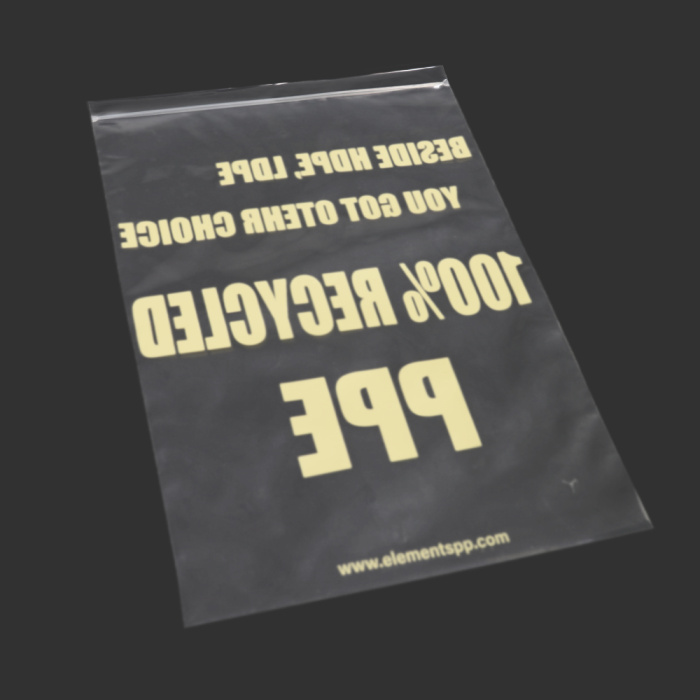 لوگوی چاپ شده کیسه های بسته بندی لباس بازیافتی جهانی