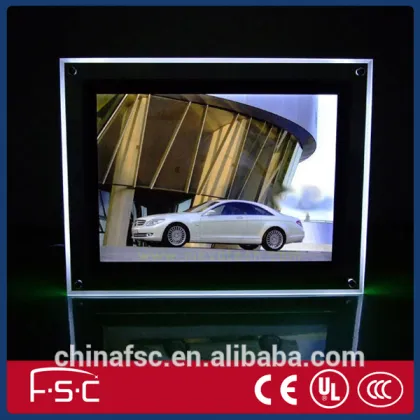 Crystal led frame ,crystal led box