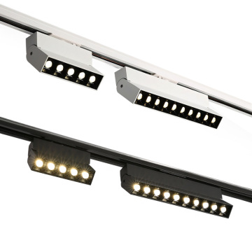 Dimmable Aluminum LED Rail Spotlight for Clothing Shops and Stores