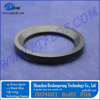 Dechengwang offer good sealing Teflon ptfe ball valve seat